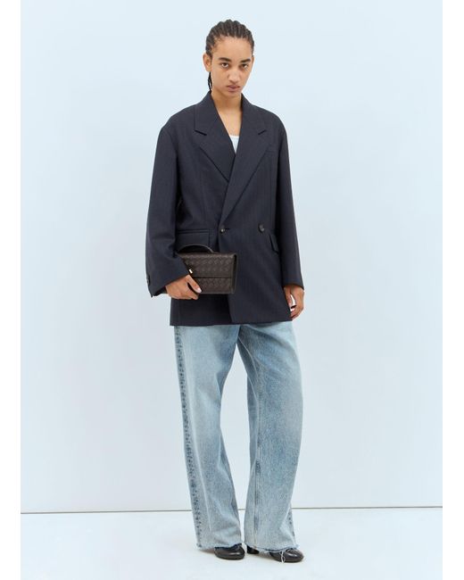 Bottega Veneta Blue Wool Blazer