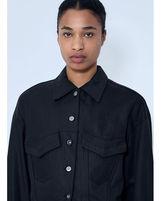Kiko Kostadinov Blue Centennial Jacket