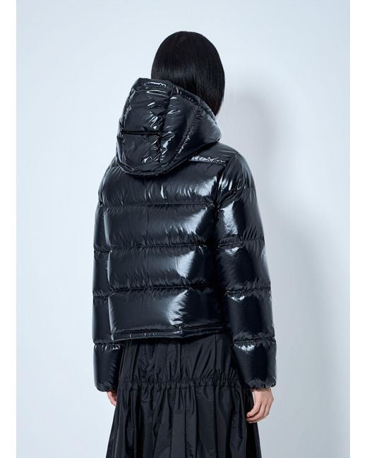 Moncler Blue Niveole Short Down Jacket