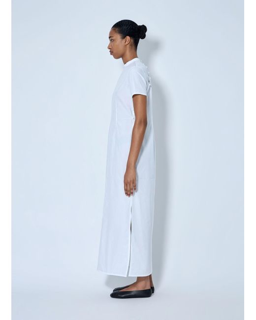The Row Blue Kalmia Maxi Dress