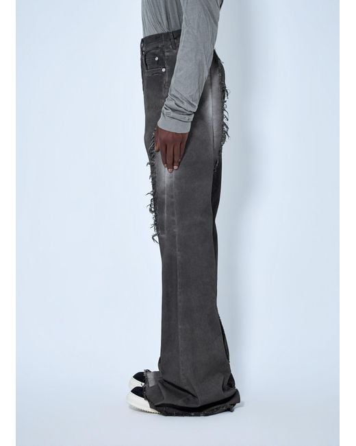 Rick Owens Gray Bolan Bootcut Jeans for men