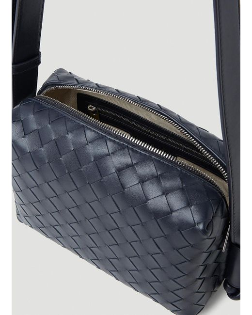 Bottega Veneta Blue Avenue Crossbody Bag for men