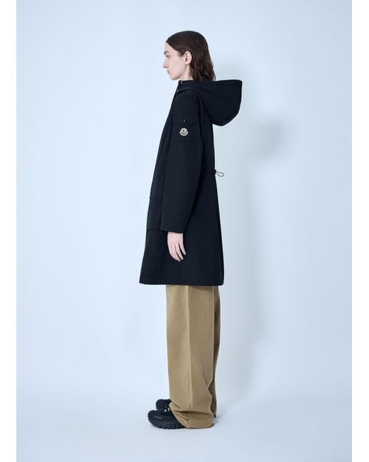 Moncler Blue Laerte Long Parka