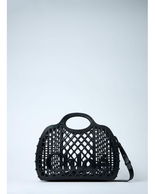 Chloé Blue Chloã Cage Jelly Tote Bag