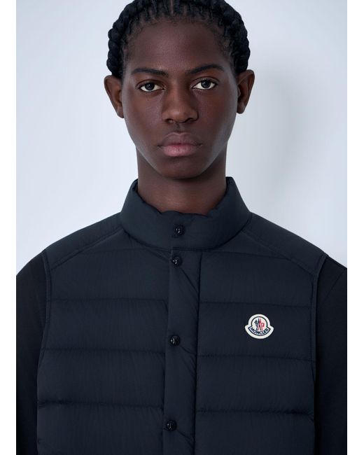 Moncler Blue Barthe Gilet for men