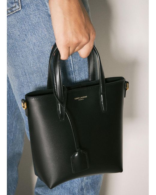 Saint Laurent Black Mini Toy Shopping Handbag