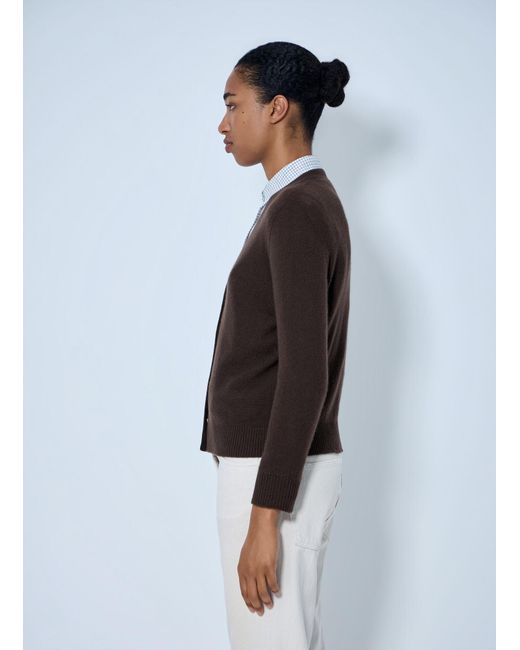 The Row Black Ovidia Cardigan