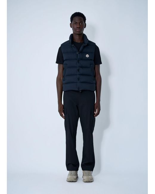 Moncler Blue Tibb Vest for men