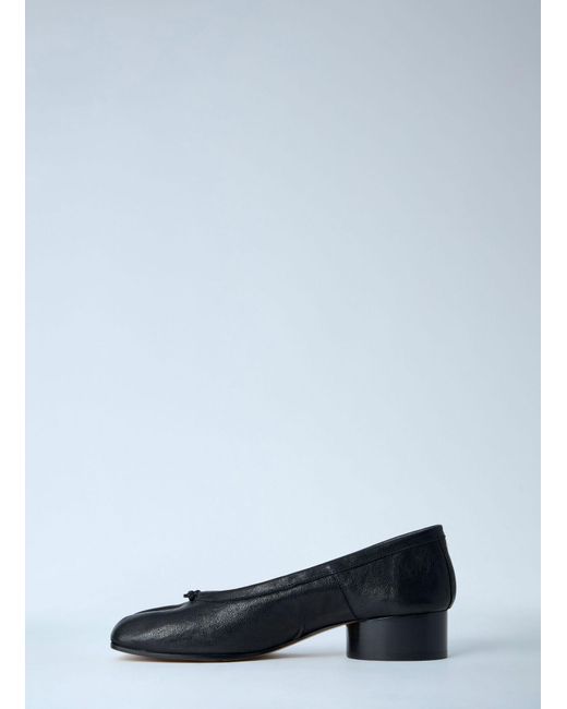 Maison Margiela Blue Tabi Ballerina Pumps