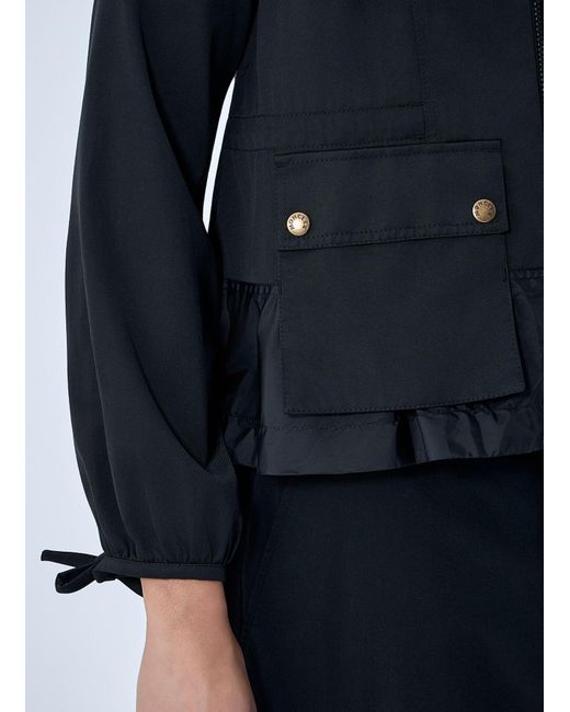 Moncler Blue Adenium Hooded Jacket