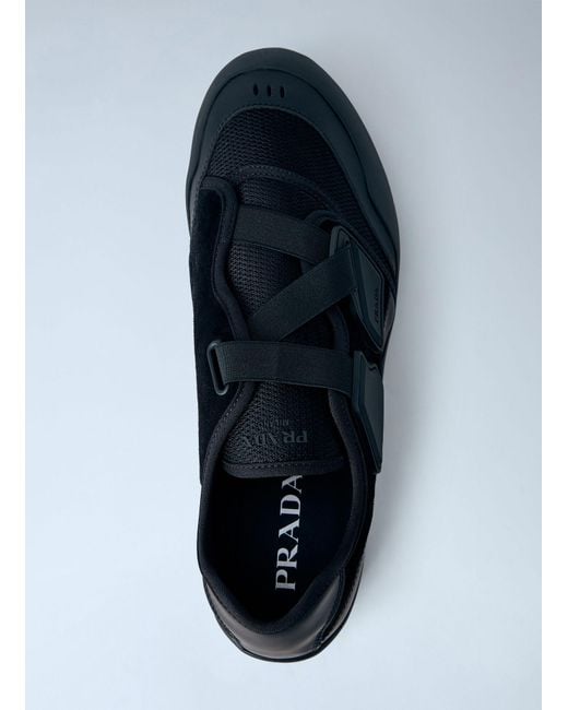 Prada Blue Speedrock Sneakers for men