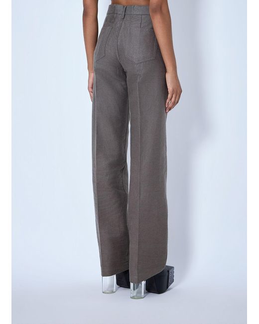 Rick Owens Gray Geth Pants