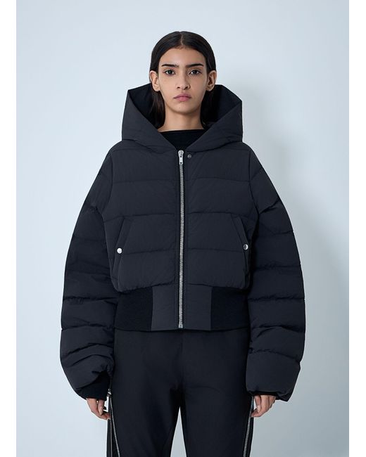 Rick Owens Blue Down Jackets