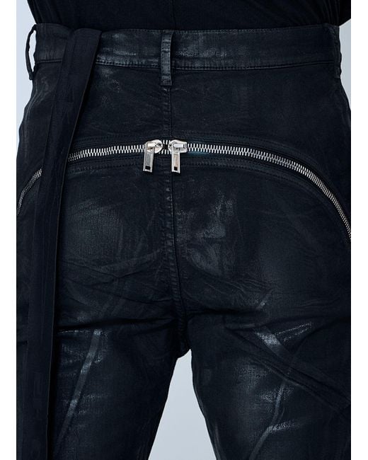 Rick Owens Blue Drkshdw Bolan Banana Jeans for men