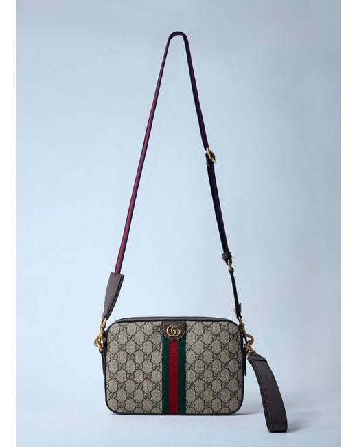 Gucci Blue Ophidia Small Crossbody Bag