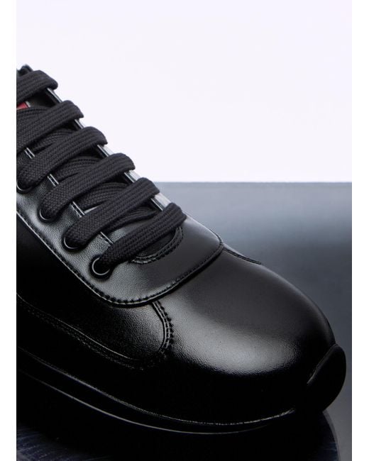 Prada men's america's cup leather sneaker 2025