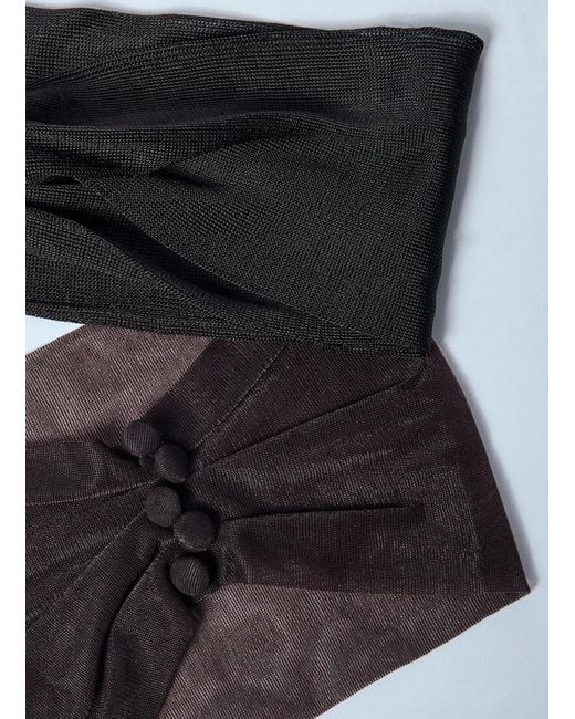 Saint Laurent Multicolor Hat And Scarf Set