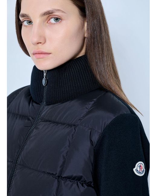 Moncler Blue Padded Zip Vest