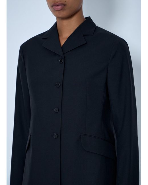 Jil Sander Blue Tailored Blazer