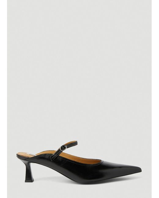 Reike Nen Pointed Mary Jane Kitten Heel Mules in White Lyst