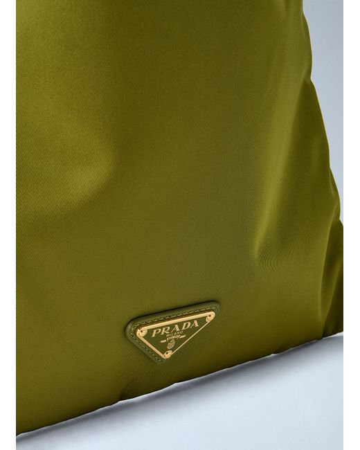 Prada Green Wish Re-nylon Pouch