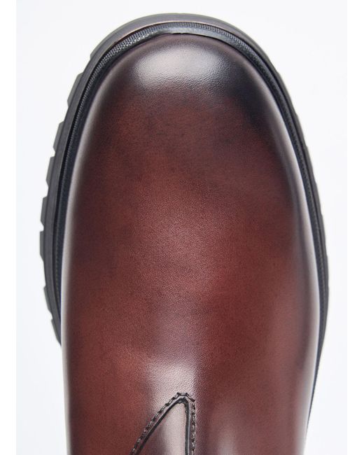 Prada Purple Blixxen Boots for men