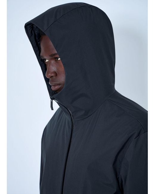 Moncler Blue Trelatete Hooded Down Jacket for men