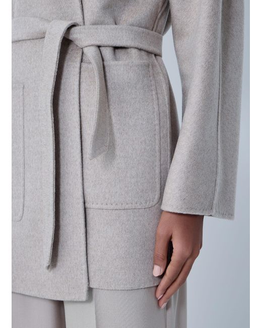 Max Mara Gray Cashmere Coat