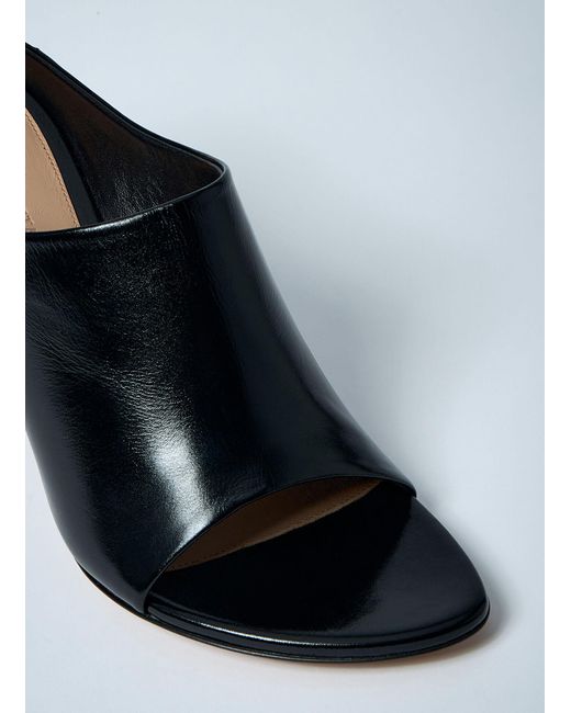 Bottega Veneta Gray Rana Heeled Mules