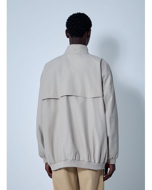 Miu Miu Gray Panama Blouson Jacket for men