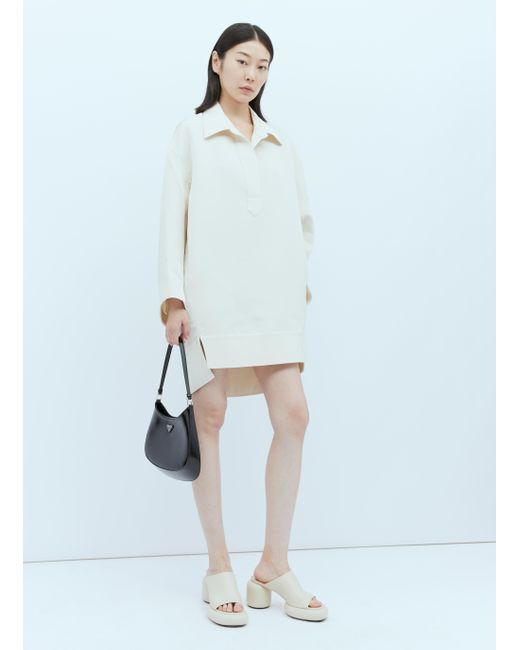 Khaite Kal Midi Dress in Blue Lyst