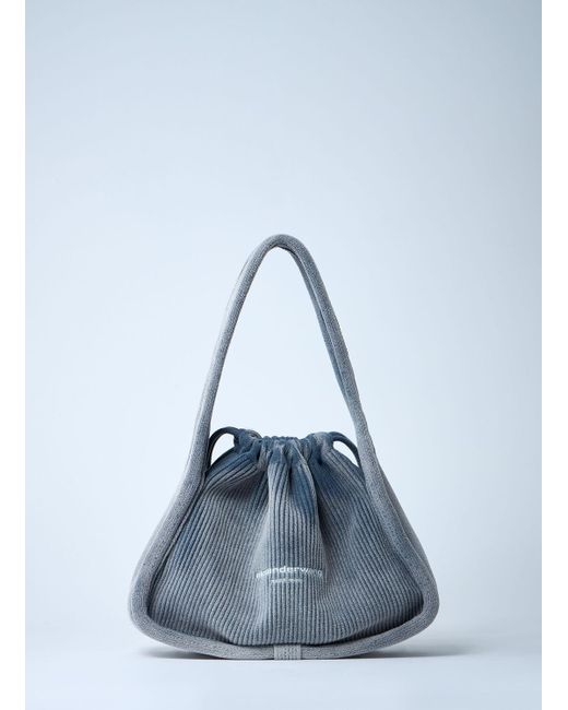 Alexander Wang Blue Small Ryan Handbag