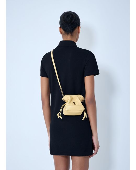 Saint Laurent Blue Jamie Mini Shoulder Pouch Bag