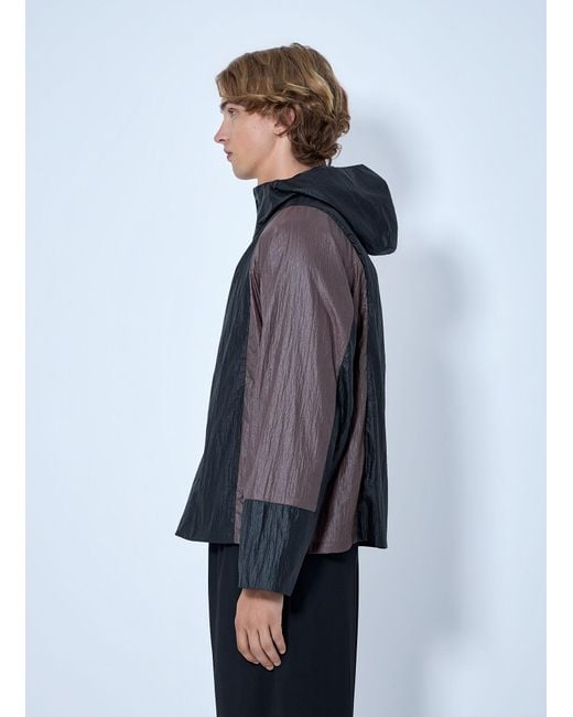 Kiko Kostadinov Blue Tomelilla Stripe Jacket for men