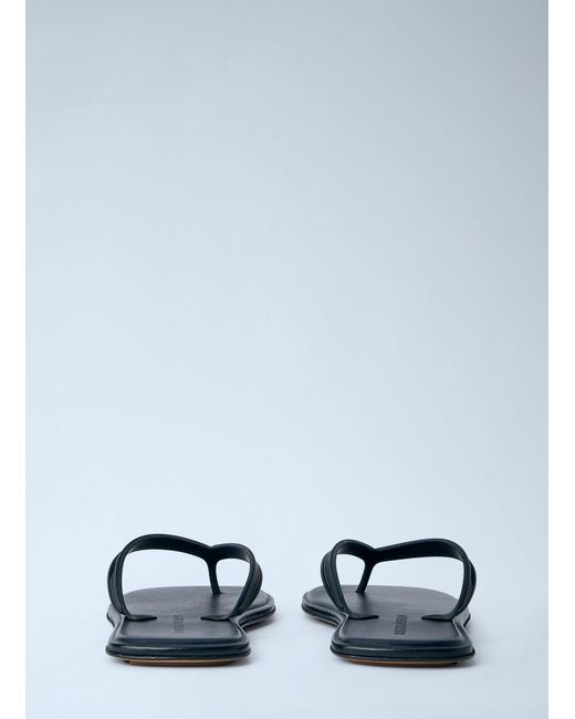 Bottega Veneta Blue Matt Ruber Nappa Sandals for men