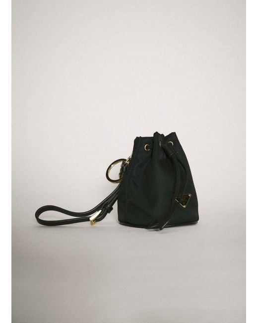 Prada Black Re-edition 1978 Re-nylon Mini Pouch