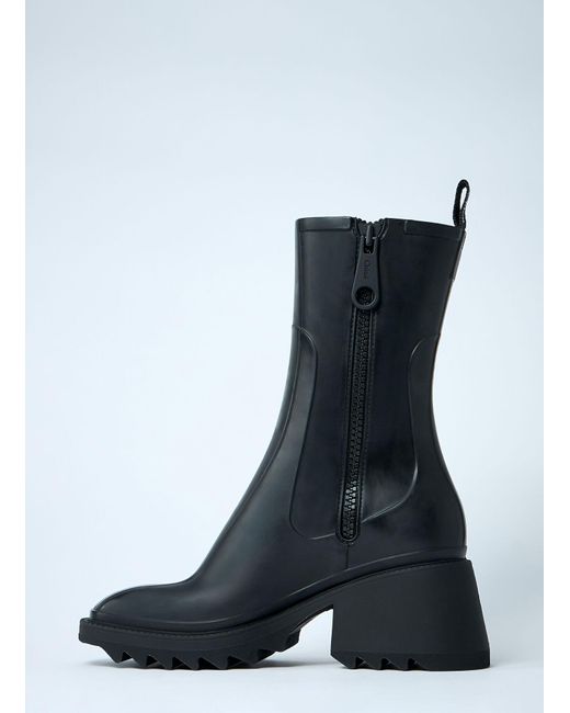 Chloé Blue Chloã Betty Rain Boots