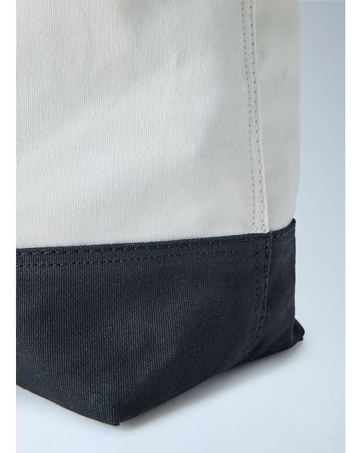 Totême Blue Beach Tote Bag