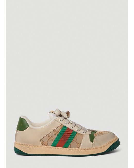 Gucci Multicolor Screener Logo Sneakers