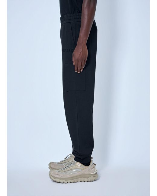 Moncler Blue Elasticated Waistband Joggers for men