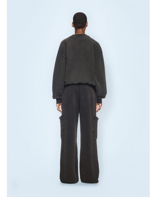 Off-White c/o Virgil Abloh Blue Off Bookish Rose Sweatshirt