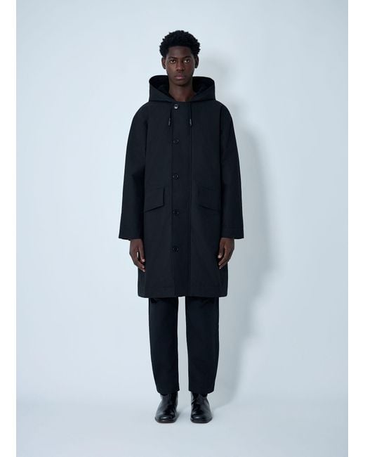 MHL by Margaret Howell Blue Hooded Deck Parka for men