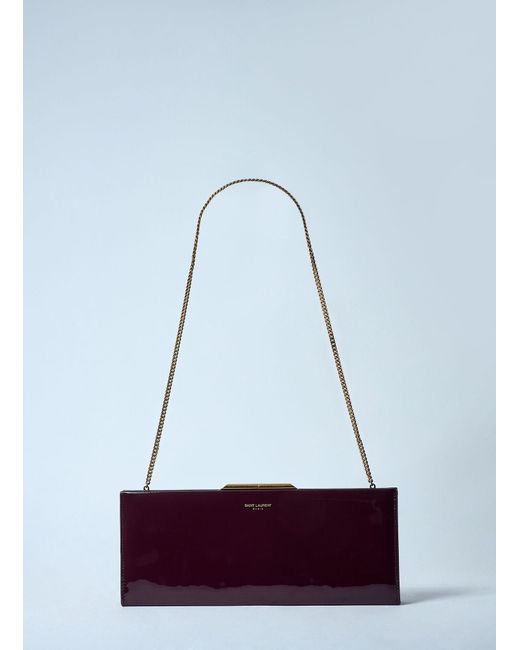 Saint Laurent Red Midnight Small Clutch