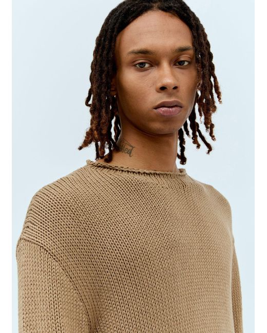 The Row Natural Anteo Knit Sweater for men