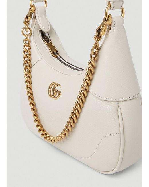 Gucci White Aphrodite Shoulder Bag