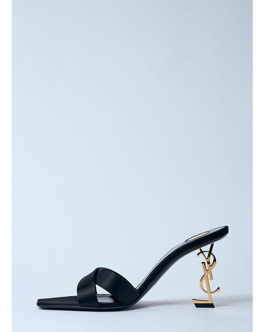Saint Laurent Blue Opyum 85 Sandals