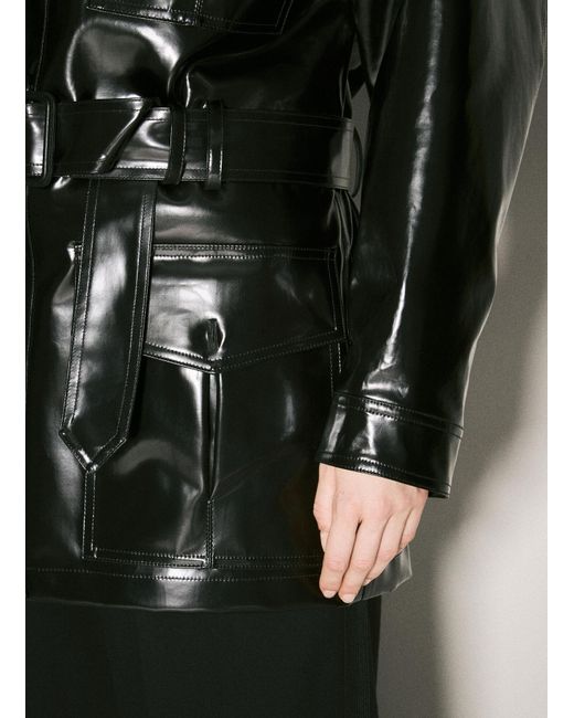 Saint Laurent Black Saharienne Jacket