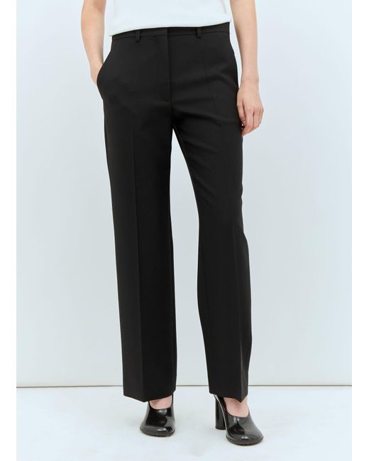 The Row Blue Albereta Wool Pants