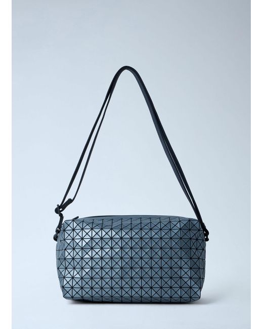 Issey Miyake Blue Saddle Reflector Crossbody Bag