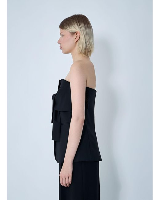 Max Mara Blue Wool Waistcoat